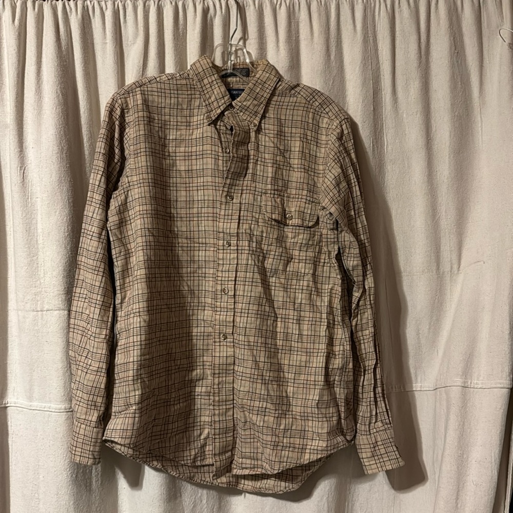Ganatella cotton/ wool blend shirt